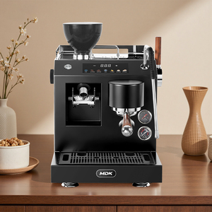 Máquina de Café Espresso Semiautomática Comercial Programable Mdk Mc-18 de Acero Inoxidable, 12 Bares, 80 para Uso Doméstico Mc-18 Mdk - Product Image 5