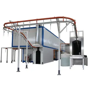 Office Metal Furniture File Cabinet Powder Coating Line New with Powder Supply Center