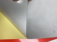 3 feuilles réfléchissantes autocollantes en PMMA HAO – Options déchirables argent/bleu/jaune/rouge/noir/vert pour la sécurité routière et la logistique