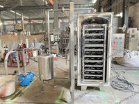 Machine de four de séchage de plateau sous vide carré de prix usine pour les produits en caoutchouc de céramique de papier en plastique