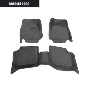2024 la dernière conception 5D accessoires intérieurs tapis de sol de voiture en cuir de diamant EVA pour COROLLA 2006 - Product Image 3