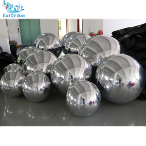 Produit de vente chaud 2025 centres de table de mariage décorations de noël boules de miroir gonflables en plein air ballon gonflable - Product Image 5