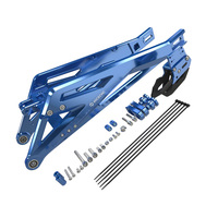 Bras oscillant arrière NICECNC allongé de 100 mm avec guide-chaîne pour Sur-Ron Light Bee X LBX Parts