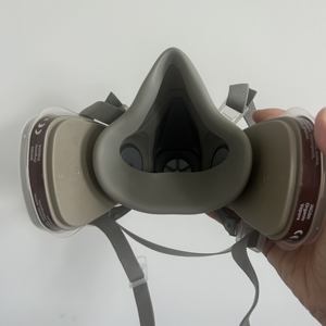 Máscara de media cara personalizada 6200 Cbrn Filter Nuclear Bong Tear <span class=keywords><strong>Anti</strong></span> Radiation Tactical Respirator Mask - Product Image 5