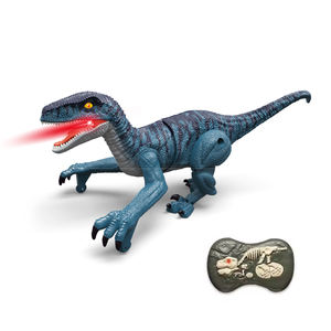 Jouets chanceux enfants jouets <span class=keywords><strong>dinosaure</strong></span> Mini <span class=keywords><strong>Velociraptor</strong></span> 5CH télécommande Simulation marche Rc <span class=keywords><strong>dinosaure</strong></span> - Product Image 1
