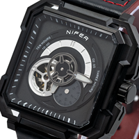 Montre mécanique au design unique, fabrication exquise, de haute qualité, durable, résistante à l'usure et étanche