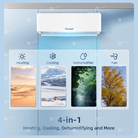 Pour climatiseurs intelligents pour la maison 9000-24000 BTU R32 Split Inverter Cooling Only WiFi Energy Efficient Class a Room Use