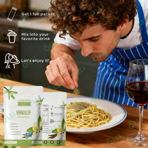 Olli Fabriek Levert Natuurlijke Food Grade Smaak Vanilline <span class=keywords><strong>Extract</strong></span> Vanille Poeder Wateroplosbaar Halal Gecertificeerd Koosjer Gecertificeerd - Product Image 6