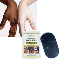 Savon Artisanal Éclaircissant Marque Blanche Nettoyage Profond, Éclaircissement des Jointures et des Genoux Sombres, Correcteur de Taches Noires