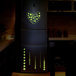 Adhesivo de pared con lunares que brillan en la oscuridad, 21x29,7 cm, PVC impermeable para decoración del hogar y habitación de niños - Product Image 4