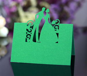 Porte-cartes en papier creux pour la marié<span class=keywords><strong>e</strong></span> et le marié, porte-<span class=keywords><strong>carte</strong></span> de nom de Place pour mariage, fête de mariage, de douche, siège <span class=keywords><strong>e</strong></span> Place, <span class=keywords><strong>carte</strong></span> de Table pour décoration de fête - Product Image 5