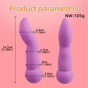 Vibrador de Dedo Simulado OEM, Dildo de Silicona, Juguete Sexual para Mujeres Adultas, Tapón Anal Suave para Mujeres - Product Image 3