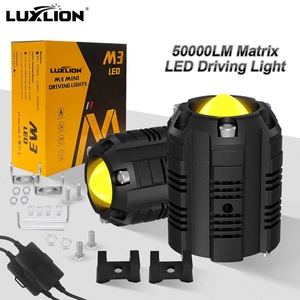 Phares LED Luxlion 2026 pour <span class=keywords><strong>moto</strong></span>, feux de route stroboscopiques, <span class=keywords><strong>mini</strong></span>-feux de travail, ampoules antibrouillard pour voiture, camion, SUV, VTT - Product Image 2