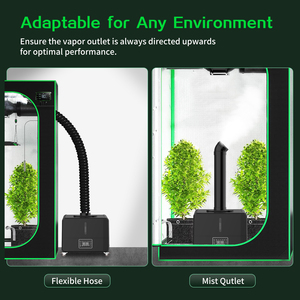 Humidificateur d'eau de 18 L pour plantes, adapté à l'humidification de grandes tentes, capacité d'humidification de 6000 ml/h - Product Image 5
