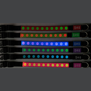 <span class=keywords><strong>Collar</strong></span> Luminoso para Mascotas de Varios Tamaños, <span class=keywords><strong>Collar</strong></span> LED Recargable con Tira Reflectante y Carga Tipo-C para Perros - Product Image 6