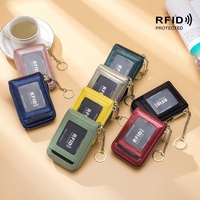 Dompet Wanita Kulit OEM FSW482, Dompet Wanita dengan Kantong Koin, Harga Murah, Dompet Lipat Tiga, Gantungan Kunci Kulit, Fashion Pendek