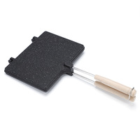 Ustensiles de cuisson OEM Sandwiches Maker Gaufres Plaque de cuisson Cuisinière à sandwich grillé Personnalisé
