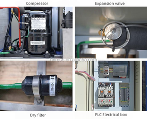 1 tấn kinh doanh nhỏ Flake <span class=keywords><strong>Ice</strong></span> Maker Máy 20ton không khí nước làm mát <span class=keywords><strong>flaker</strong></span> <span class=keywords><strong>Ice</strong></span> Máy cạo râu - Product Image 3