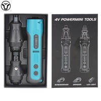 YUTUO 3 pouces mini micro meuleuse d'angle outil électrique sans fil outil de coupe meuleuse électrique