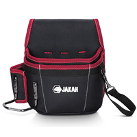 Sac à outils Jakah OEM avec passants de ceinture réglables, logo en caoutchouc, organisateur d'outils durable, capacité de 150 lb, multifonction, garantie de 3 ans
