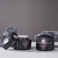 Ensemble de flacons cosmétiques de luxe uniques en verre mat électroplaqué, flacon pompe pour sérum, conteneur pour soins du visage
