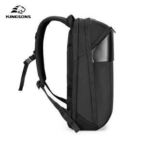 Kingsons <b>Backpack</b> 20-35L <b>Waterproof</b> Business Travel Laptop Bag <b>Black</b> Polyester Summer 2025 - Product Image 1