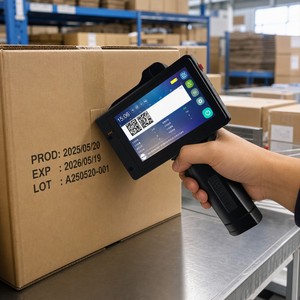 <span class=keywords><strong>Imprimante</strong></span> à jet d'<span class=keywords><strong>encre</strong></span> portable Willita avec une hauteur d'impression de 12,7 mm pour le marquage des sacs, des boîtes et des bouteilles - Product Image 1