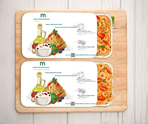 Vouchers de service <span class=keywords><strong>alimentaire</strong></span> personnalisés, coupons de restaurant multi-styles, cartes de fidélité, cartes d'emballage à emporter pour les entreprises alimentaires - Product Image 5