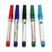 Usine Vente Directe stylo Bannière stylo promotionnel vide papier stylo de défilement en plastique avec papier amovible