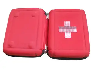 अनुकूलित व्यक्तिगत खाली ईवा प्राथमिक चिकित्सा किट ले जाने के साथ भंडारण बैग मामले लोगो