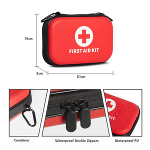 ชุดปฐมพยาบาล Pro Care แบบพกพาขนาดกะทัดรัด Boxses ทุกวัตถุประสงค์พร้อมอุปกรณ์ผ้ากอซหมันสีส่วนบุคคลขนาดเล็กที่ปรับแต่งเอง - Product Image 3