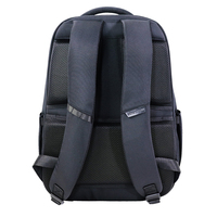Mochila para Portátil de Negocios, Impermeable, de Poliéster, con Compartimento con Cierre, Cuerpo Rígido, Capacidad de 36-55L