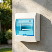 Boîtier de distribution extérieur étanche IP55 AC 220V avec 4 prises 100A certifié ROHS