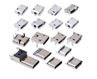 Conector de Repuesto Molex TE JAE JST Tipo B C USB Tipo C Hembra de 16 Pines SMT PCB para Soldar JBL-jinbilai de Acero Inoxidable ISO 9001