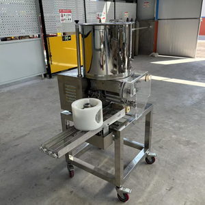 Novo Totalmente Automático Comercial <span class=keywords><strong>Burger</strong></span> Patty Que Faz A Máquina/Hamburger Patty Que Forma A Máquina SUS304 Aço Inoxidável 100-300 kg/h - Product Image 6