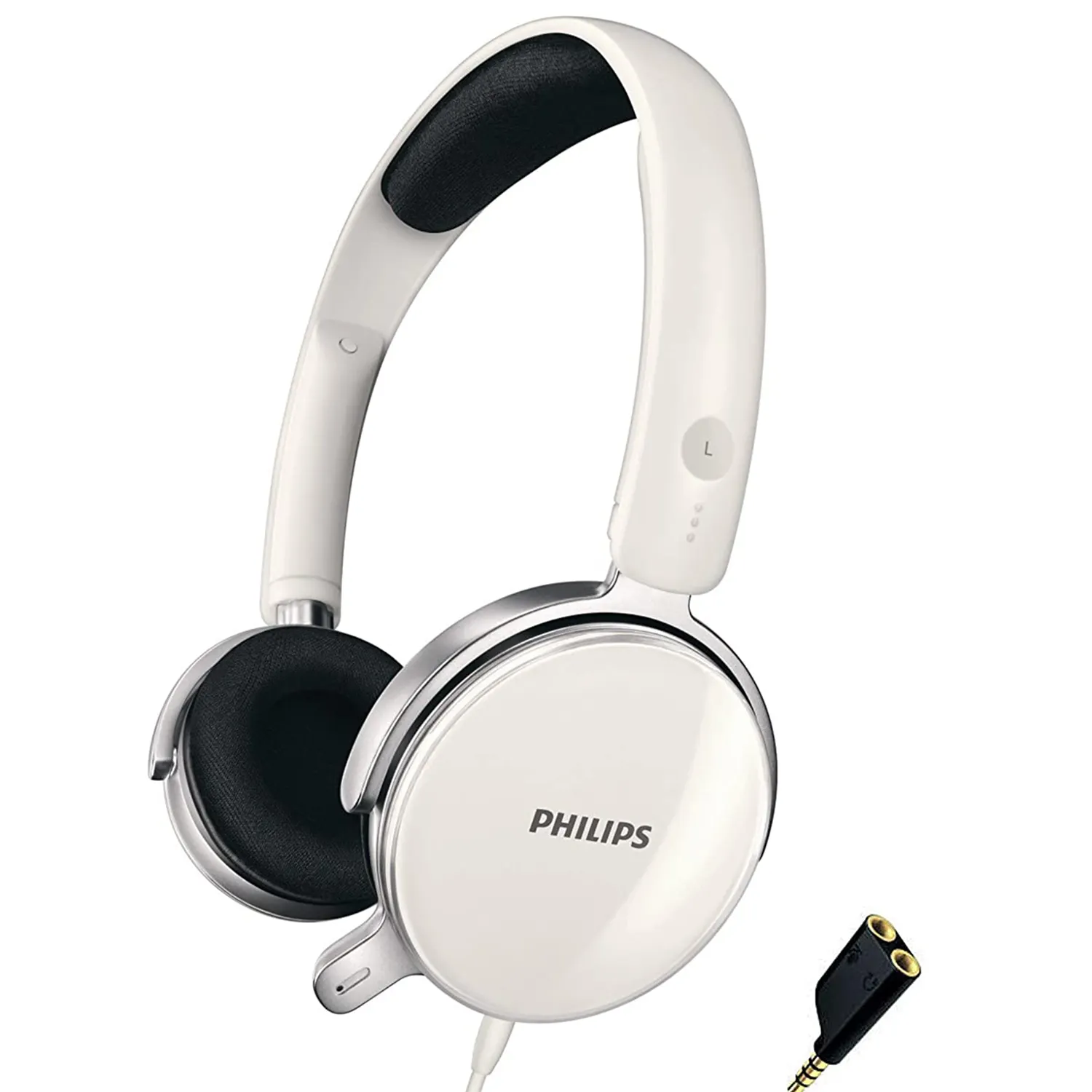 Phi Lippen SHM7110U PC-Headset mit Mikrofon für Konferenz anrufe, Zoom, Skype, Google Meet, mit zusätzlichem Bass 3,5mm verkabelt