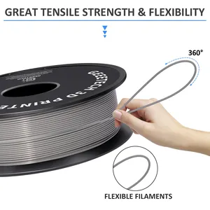 Filament 3D <span class=keywords><strong>GEEETECH</strong></span> 10 kg en une boîte, PETG mat, PLA soyeux, <span class=keywords><strong>TPU</strong></span>, ABS+, PLA 3D, bobine de 1,75 mm, fil pour imprimante 3D, matériau sûr et sûr pour l'environnement - Product Image 4