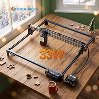 Graveur et découpeur laser CNC de bureau compact SCULPFUN S30 Ultra 33W pour le bois, le métal et le marquage laser DIY