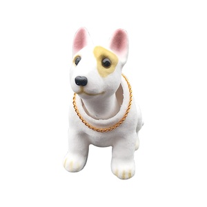 Asintiendo perro Bobblehead cachorro muñecas divertido columpio <span class=keywords><strong>coche</strong></span> adornos y hogar Auto Interior decoración lindo tablero Juguetes - Product Image 1
