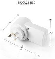 Prise de courant télécommandée sans fil 230V, norme AU universelle pour la maison, téléviseur, lampe, commande de chauffage