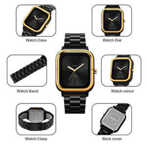 Gift Mesh Stainless Steel Band Minimalist <b>Watch</b> Custom <b>Watch</b> Factory Custom logo Simple Wristwatch Casual <b>Men</b> Quartz <b>Watches</b> - Product Image 4
