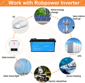 แบตเตอรี่สำรองพลังงานแสงอาทิตย์ LiFePO4 ความปลอดภัยสูง มาตรฐาน EU 12.8V 24V 50Ah 100Ah 200Ah พร้อมระบบป้องกัน BMS สำหรับรถบ้านและเรือยอชท์ - Product Image 5