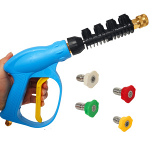 Pistolet à eau haute pression à commande facile avec buse rotative pour l'arrosage du jardin et le nettoyage des fenêtres - Product Image 3