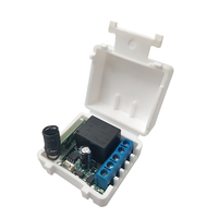 Télécommande RF sans fil, 1 canal, relais avec Module émetteur récepteur, télécommande LED 433mhz, dc 12v, 10A, en vogue