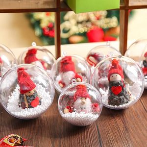 Chất lượng cao trong suốt rỗng <span class=keywords><strong>Acrylic</strong></span> rõ ràng PS lớn rõ ràng Quả Cầu Nhựa rỗng cho đồ trang trí cây với mở - Product Image 2