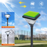 Projecteur extérieur Led solaire, imperméable conforme à la norme Ip65, éclairage de haute Performance, idéal pour un jardin, 20w