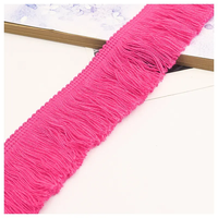 Frange à pampilles en coton naturel véritable brodé, largeur 5 cm, écologique, pour vêtements, chaussures, sacs SS21 - Grande Vente