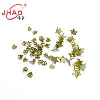 Nhà Máy Trung Quốc Trang Trí Ngôi Sao Hình Trái Tim Hình Kim Loại Giấy Fastener Brad Cho Album Ảnh