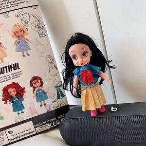 6PC/<strong>lot</strong> Surprise Princess Girl <strong>Doll</strong> 4.5 Inch Cute Freckle Face Girl <strong>Dolls</strong> Colorful Long Hair Surprise Toy Gift for Children - Product Image 5
