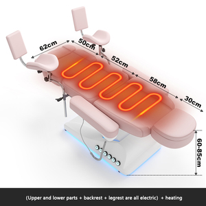 Lit de beauté électrique multifonctionnel professionnel, chaise de traitement facial médical pour SPA, salon, clinique - Product Image 4